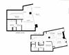 2+C Floor plan - 1,471 Sq.Ft. 2+C Floor plan at Custom House, St. Paul, 55101